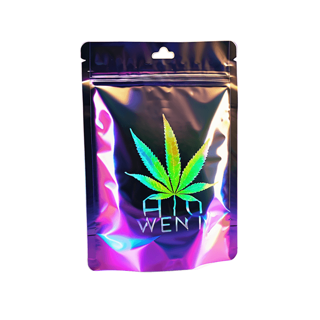 全息聚酯薄膜大麻杂草包装袋